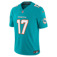 Miami Dolphins Jaylen Waddle Aqua jersey – view 3