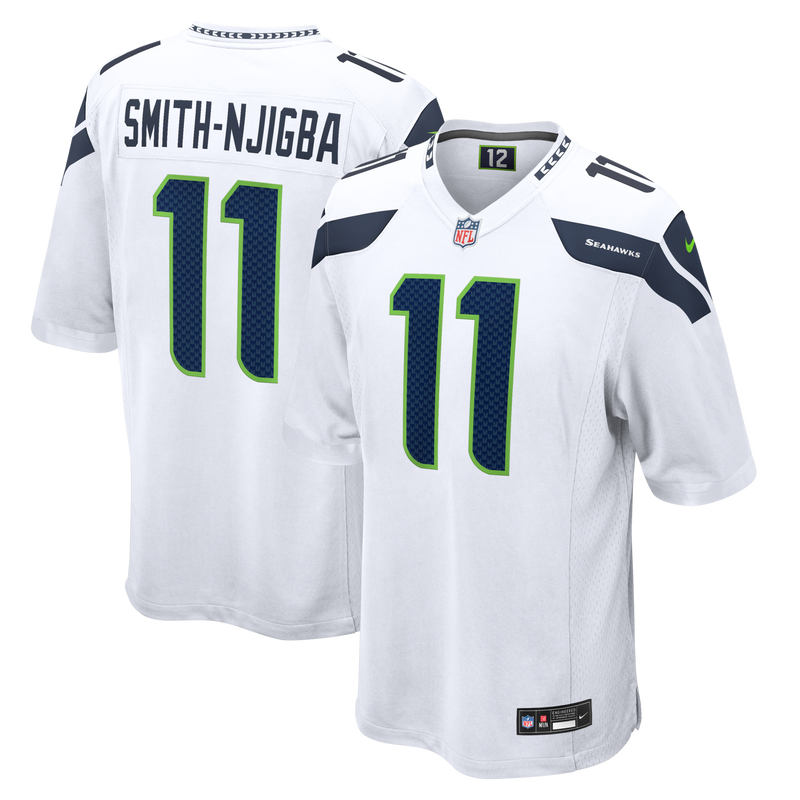 Seattle Seahawks Jaxon Smith-Njigba White jersey – view 1