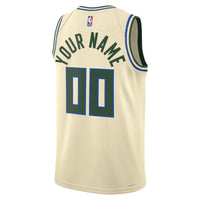 Nike Milwaukee Bucks 2025/26 City Edition Swingman Jersey - Custom – view 4
