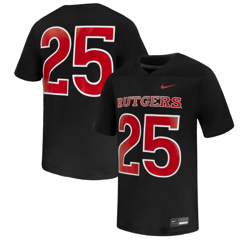 Rutgers Scarlet Knights Black jersey – view 1