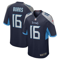 Tennessee Titans Treylon Burks Navy jersey – view 2