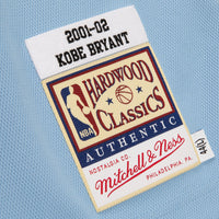 Mitchell & Ness Kobe Bryant Powder Blue Los Angeles Lakers 2001/02 Hardwood Classics Authentic Player Jersey – view 5