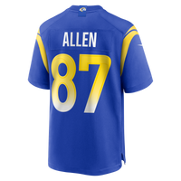 Los Angeles Rams Davis Allen Royal jersey – view 3