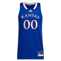 Kansas Jayhawks adidas Royal jersey – view 3