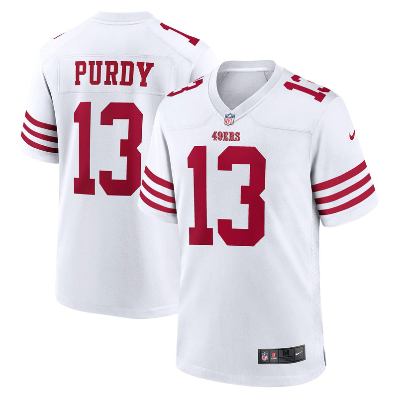 San Francisco 49ers Brock Purdy White jersey – view 1