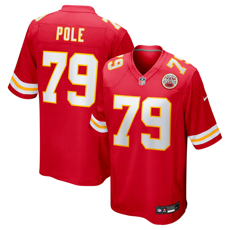 Kansas City Chiefs Esa Pole Red jersey – view 1