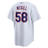 New York Mets Tylor Megill White jersey – view 3