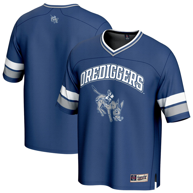 Colorado School of Mines Orediggers GameDay Greats Blue jersey – view 1