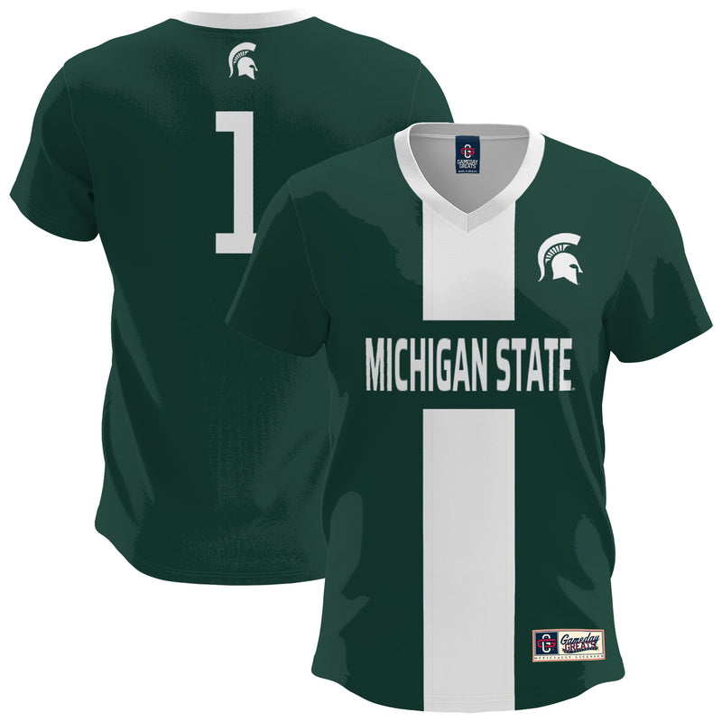 Michigan State Spartans GameDay Greats Green jersey – view 1