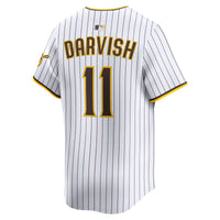 San Diego Padres Yu Darvish White jersey – view 4