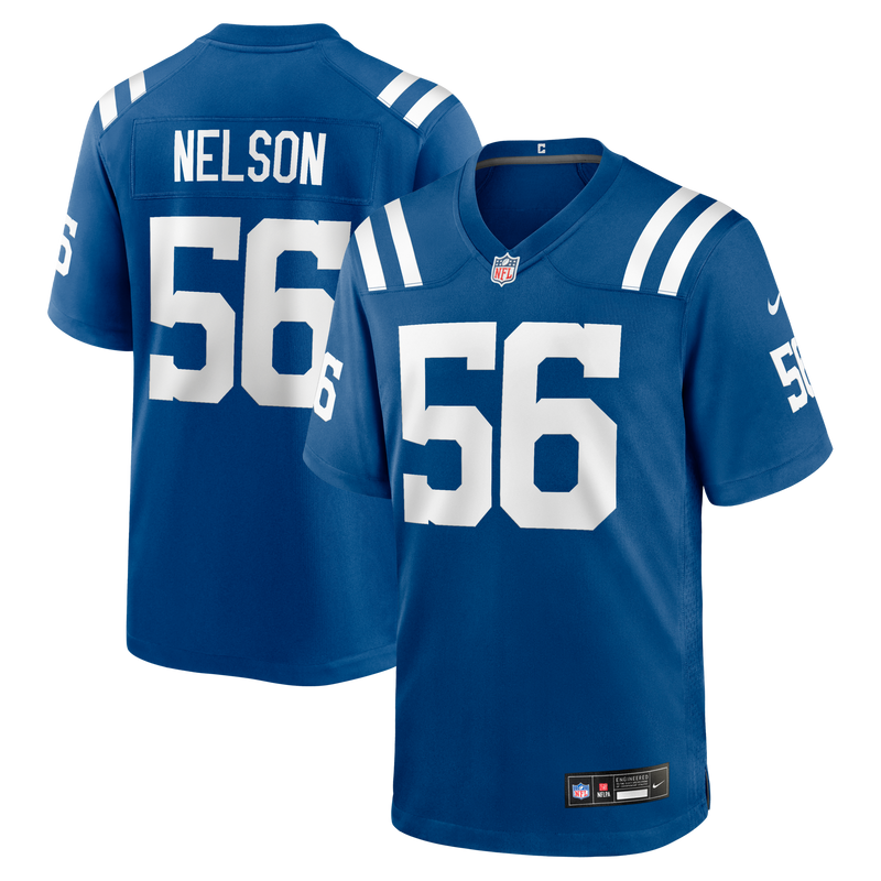 Indianapolis Colts Quenton Nelson Royal jersey – view 1