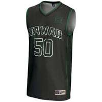 Hawaii Rainbow Warriors Lightweight Black jersey – view 3