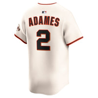 San Francisco Giants Willy Adames Cream jersey – view 4