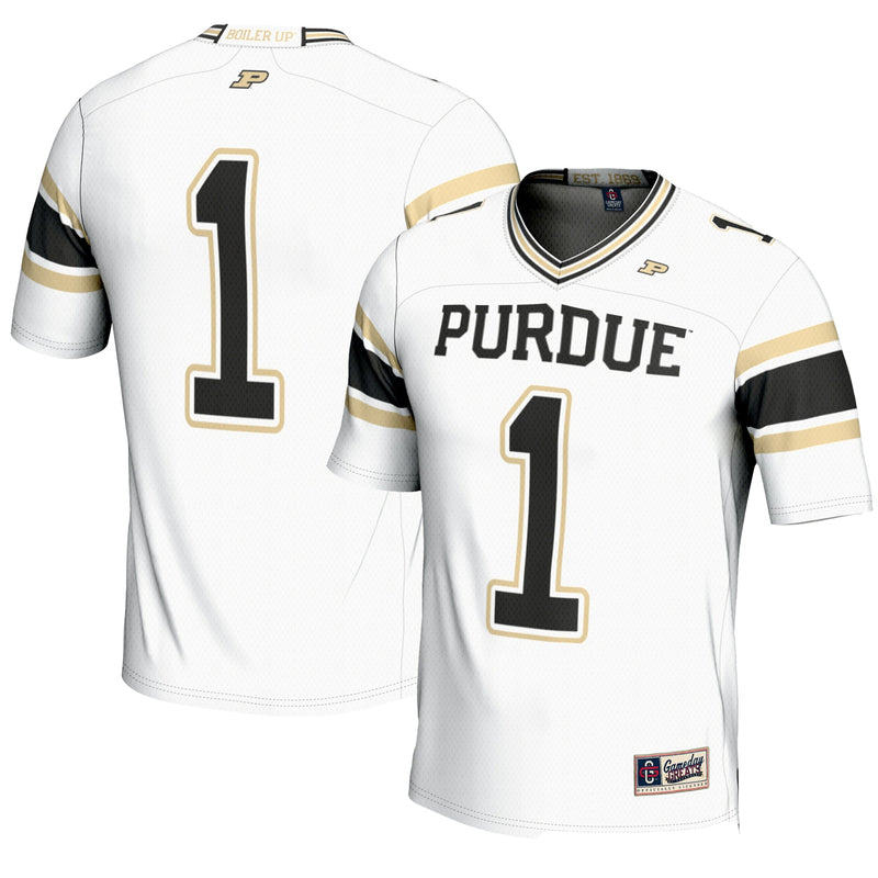 Purdue Boilermakers Endzone White jersey – view 1