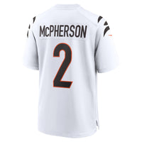 Cincinnati Bengals Evan McPherson White jersey – view 4
