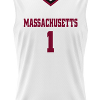 UMass Minutemen White jersey – view 3