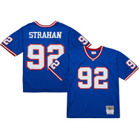 New York Giants Michael Strahan Royal jersey – view 1