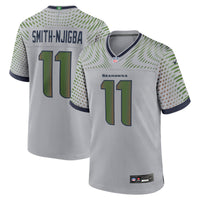 Seattle Seahawks Jaxon Smith-Njigba Gray jersey – view 2