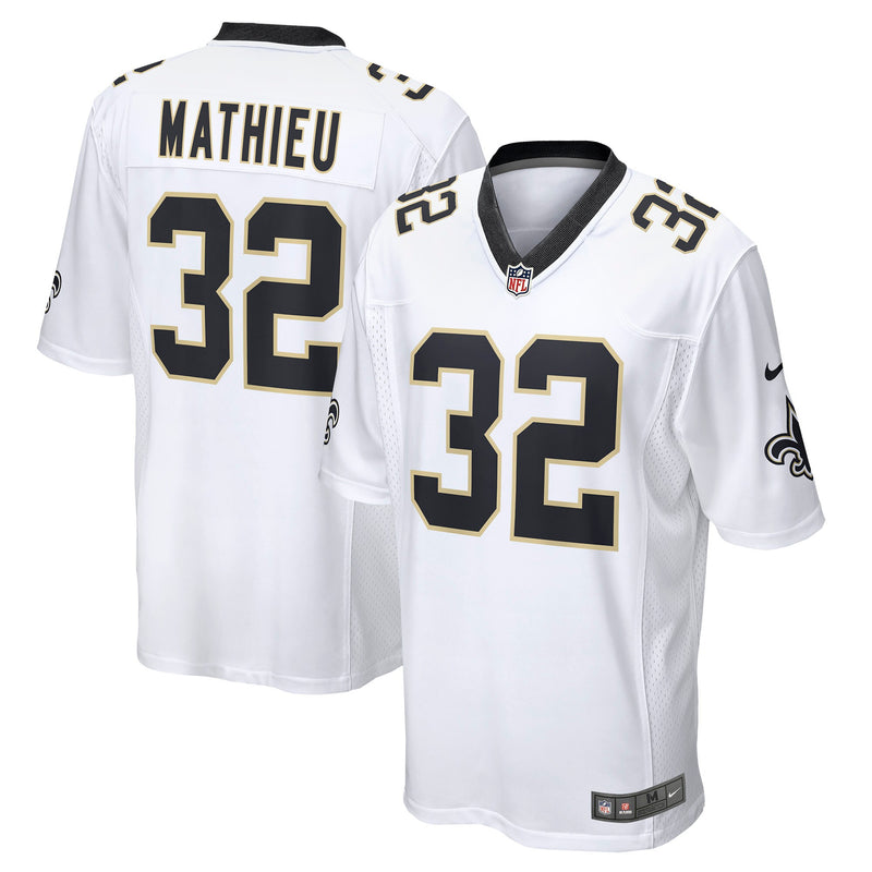 New Orleans Saints Tyrann Mathieu White jersey – view 1