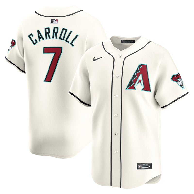Arizona Diamondbacks Corbin Carroll White jersey – view 1