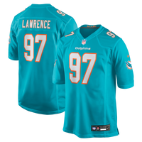 Miami Dolphins Rashard Lawrence Aqua jersey – view 1
