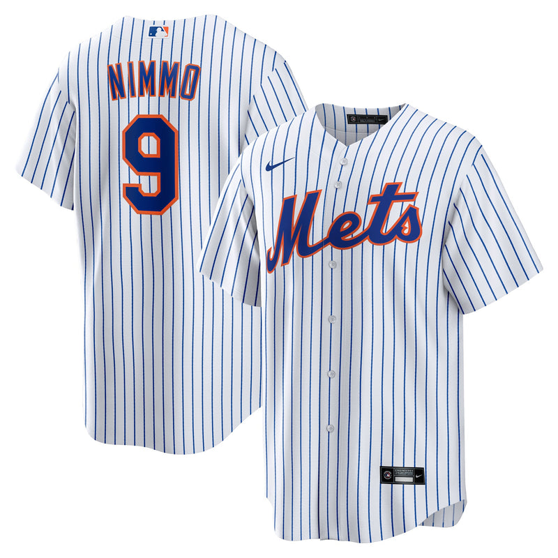 New York Mets Brandon Nimmo White jersey – view 1