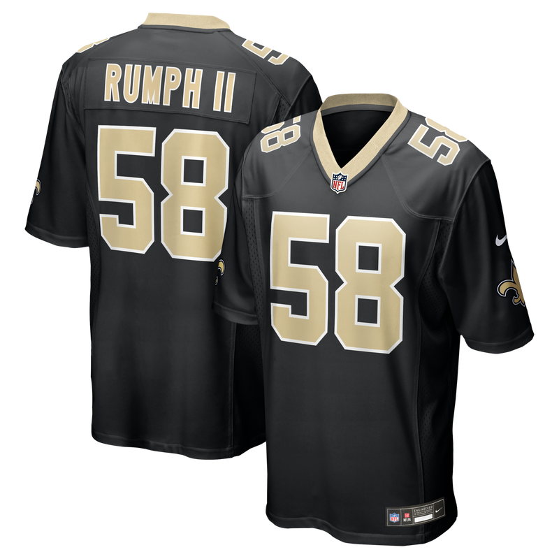 New Orleans Saints Chris Rumph II Black jersey – view 1