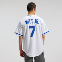 Kansas City Royals Bobby Witt Jr. White jersey – view 4