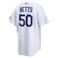 Los Angeles Dodgers Mookie Betts White jersey – view 4