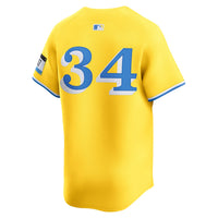 Boston Red Sox David Ortiz Yellow jersey – view 4