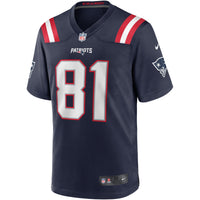 New England Patriots Randy Moss Navy jersey – view 3