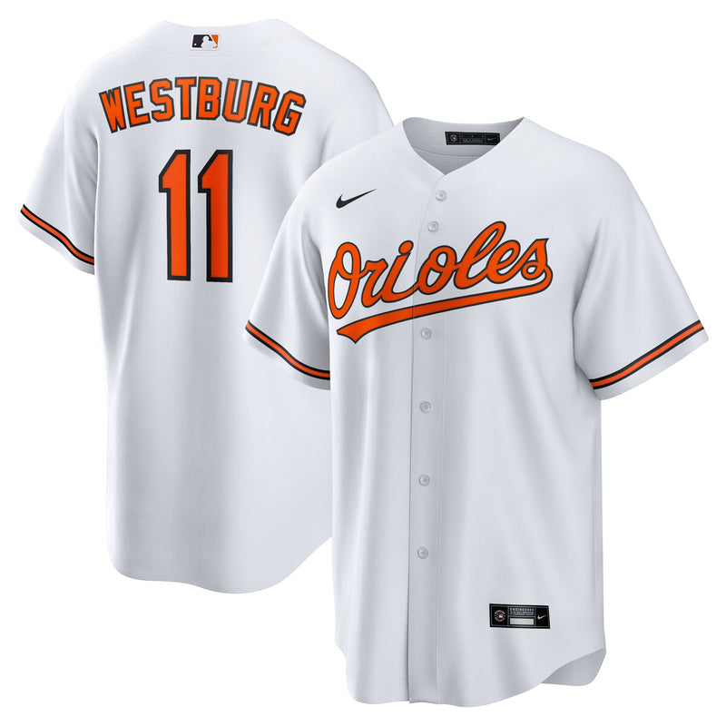 Baltimore Orioles White jersey – view 1