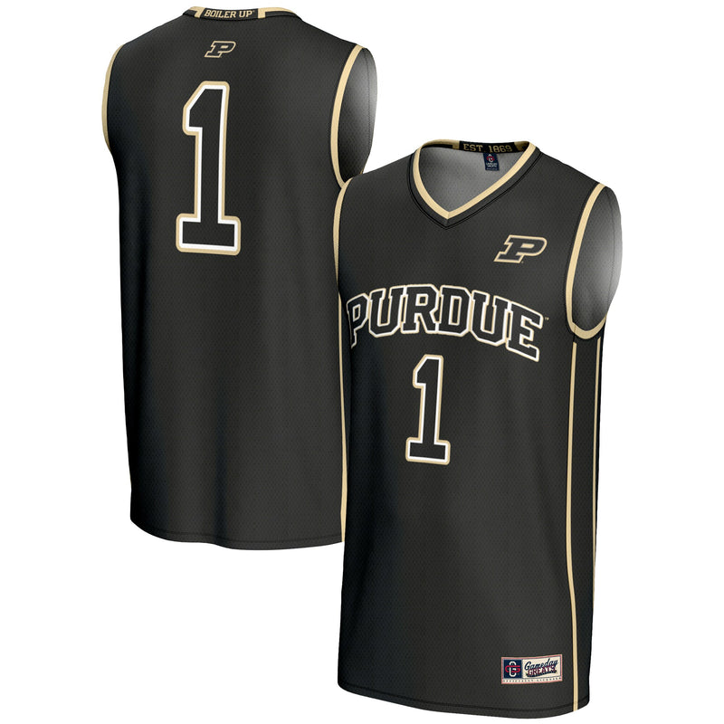 Purdue Boilermakers Lightweight Black jersey – view 1