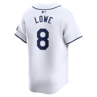 Tampa Bay Rays Brandon Lowe White jersey – view 4