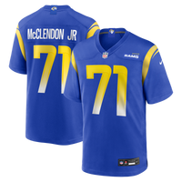 Los Angeles Rams Warren McClendon Jr. Royal jersey – view 1