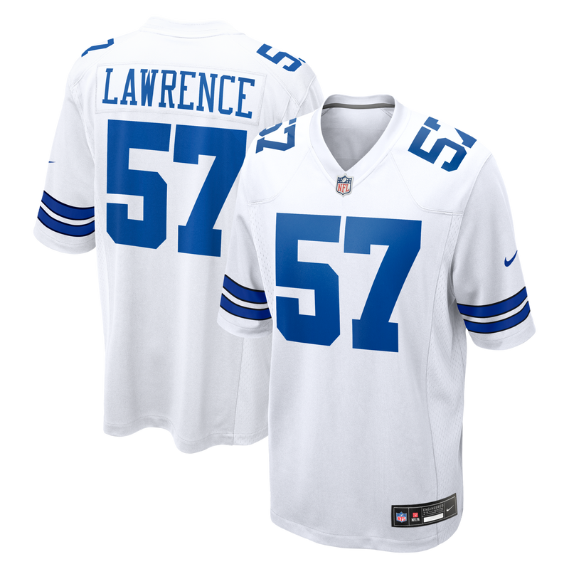 Dallas Cowboys Malachi Lawrence White jersey – view 1