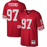San Francisco 49ers Bryant Young Scarlet jersey – view 2