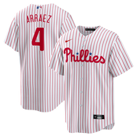Philadelphia Phillies Luis Arraez White jersey – view 1