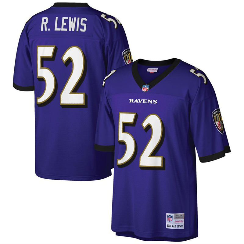 Baltimore Ravens Ray Lewis Purple jersey – view 1