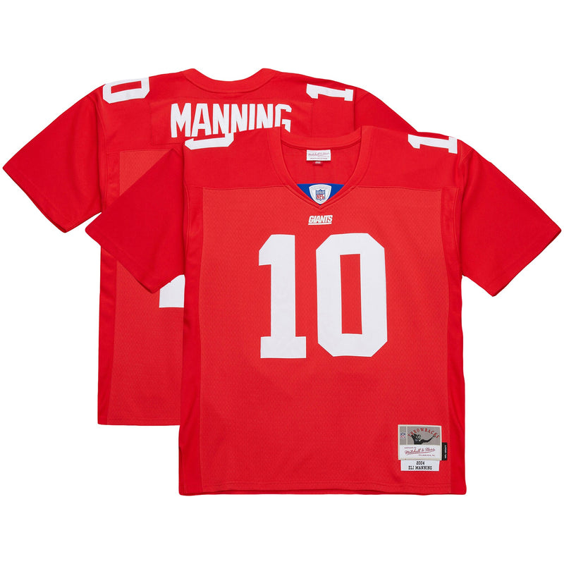 New York Giants Eli Manning Red jersey – view 1