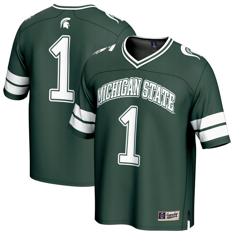 Michigan State Spartans Green jersey – view 1