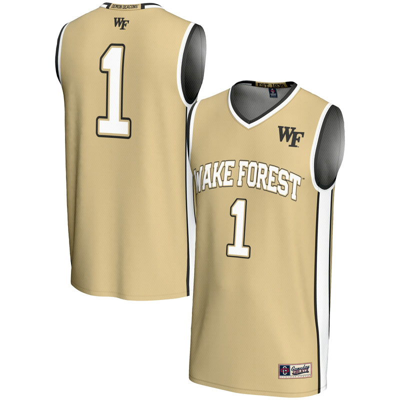 Wake Forest Demon Deacons Gold jersey – view 1