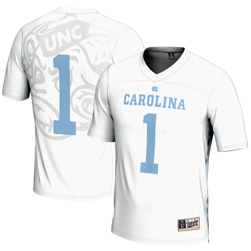 North Carolina Tar Heels White jersey – view 1