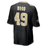 New Orleans Saints Zach Wood Black jersey – view 3