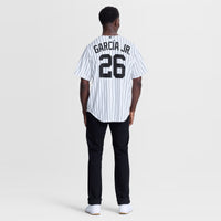 New York Yankees Luis García Jr. White jersey – view 4