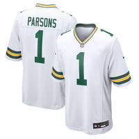 Green Bay Packers Micah Parsons White jersey – view 2