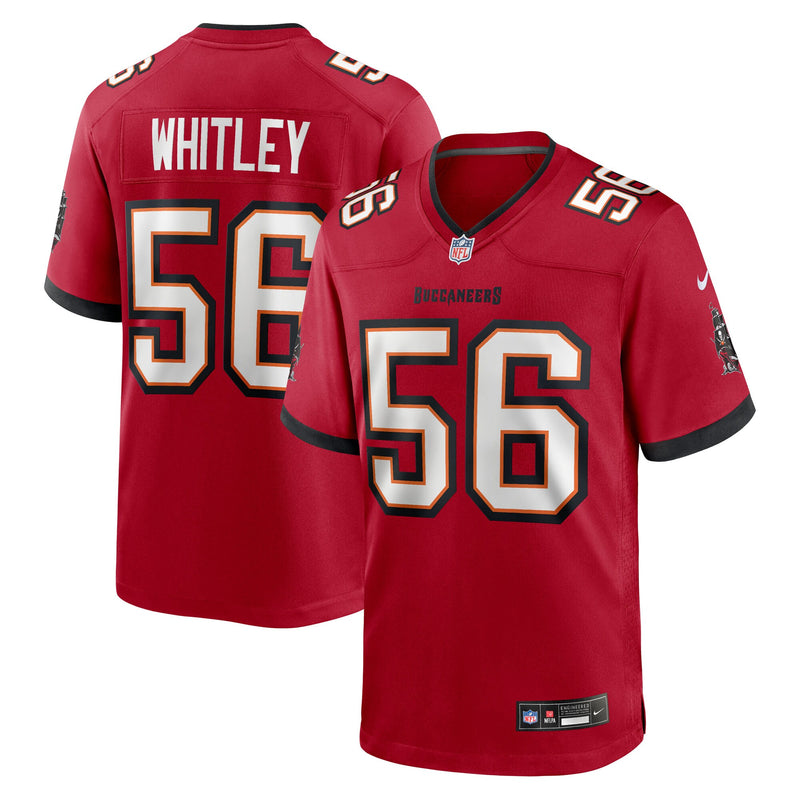 Tampa Bay Buccaneers Benton Whitley Red jersey – view 1
