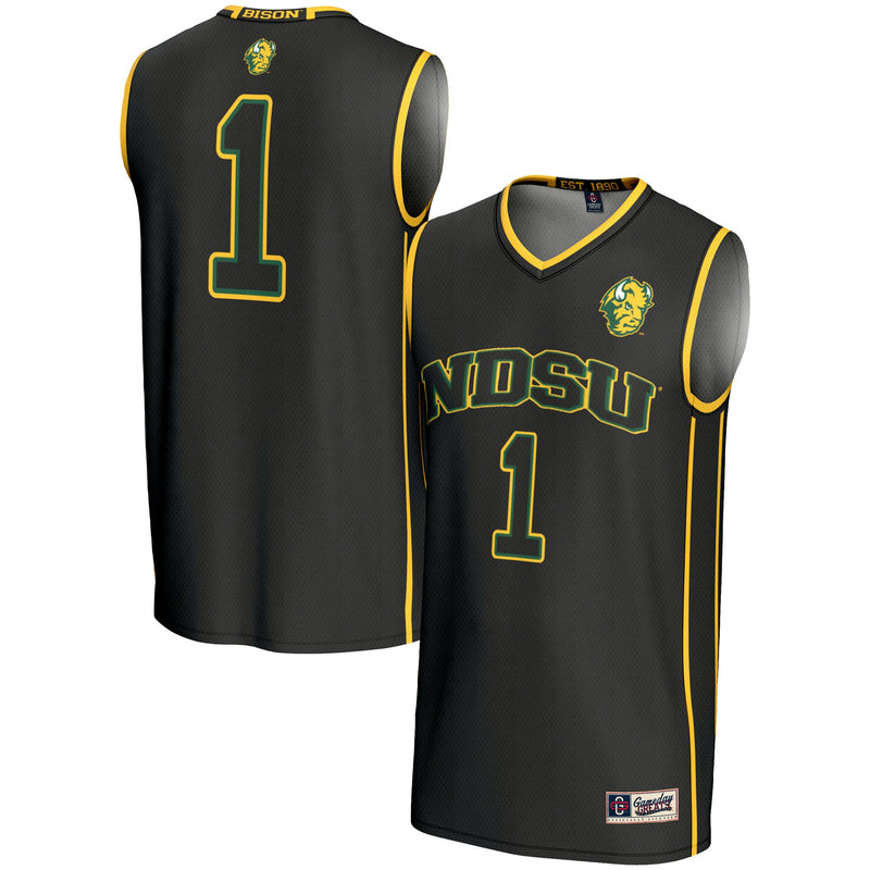 NDSU Bison Black jersey – view 1