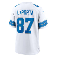 Detroit Lions Sam LaPorta White jersey – view 4