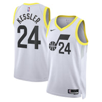 Utah Jazz Walker Kessler - White jersey – view 1